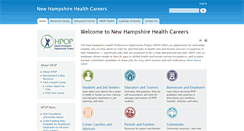 Desktop Screenshot of nhhealthcareers.org